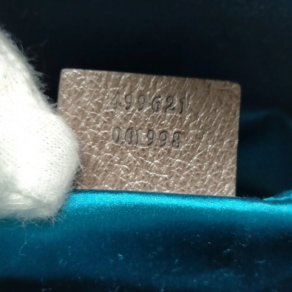 Authentic Gucci Sherry Line Brown PVC Shoulder Bag mn801-030326 - Picture 16 of 16